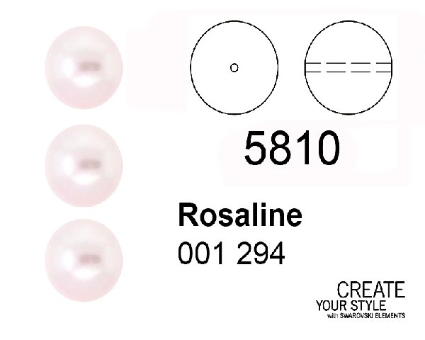 Swarovski Perla ROSALINE - 5810