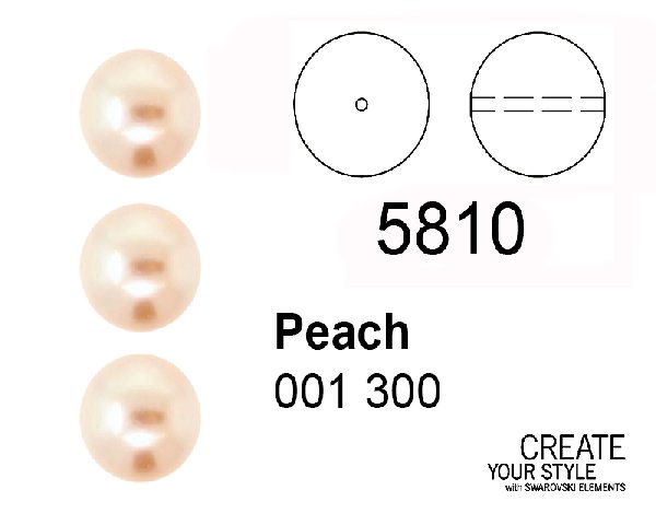 Swarovski Perla PEACH - 5810