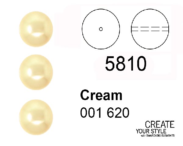 Swarovski Perla CREAM - 5810