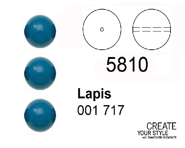Swarovski Perla LAPIS - 5810
