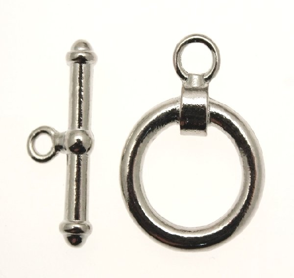 Chiusura a T grossa e liscia 22 mm.