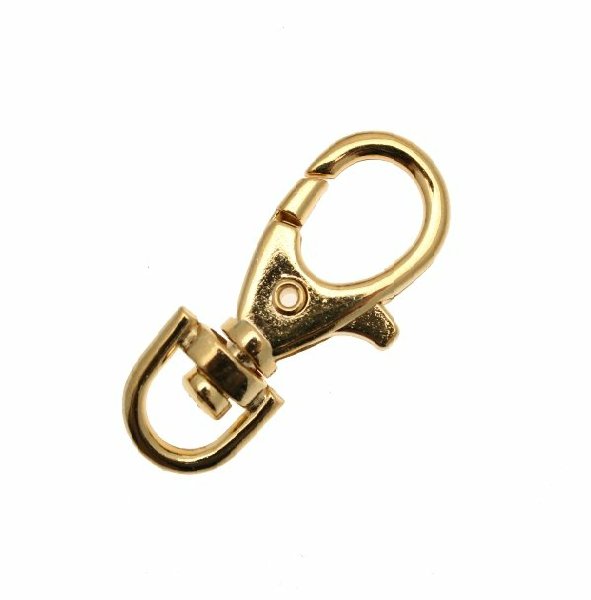 Moschettone per portachiavi 36x14 mm.