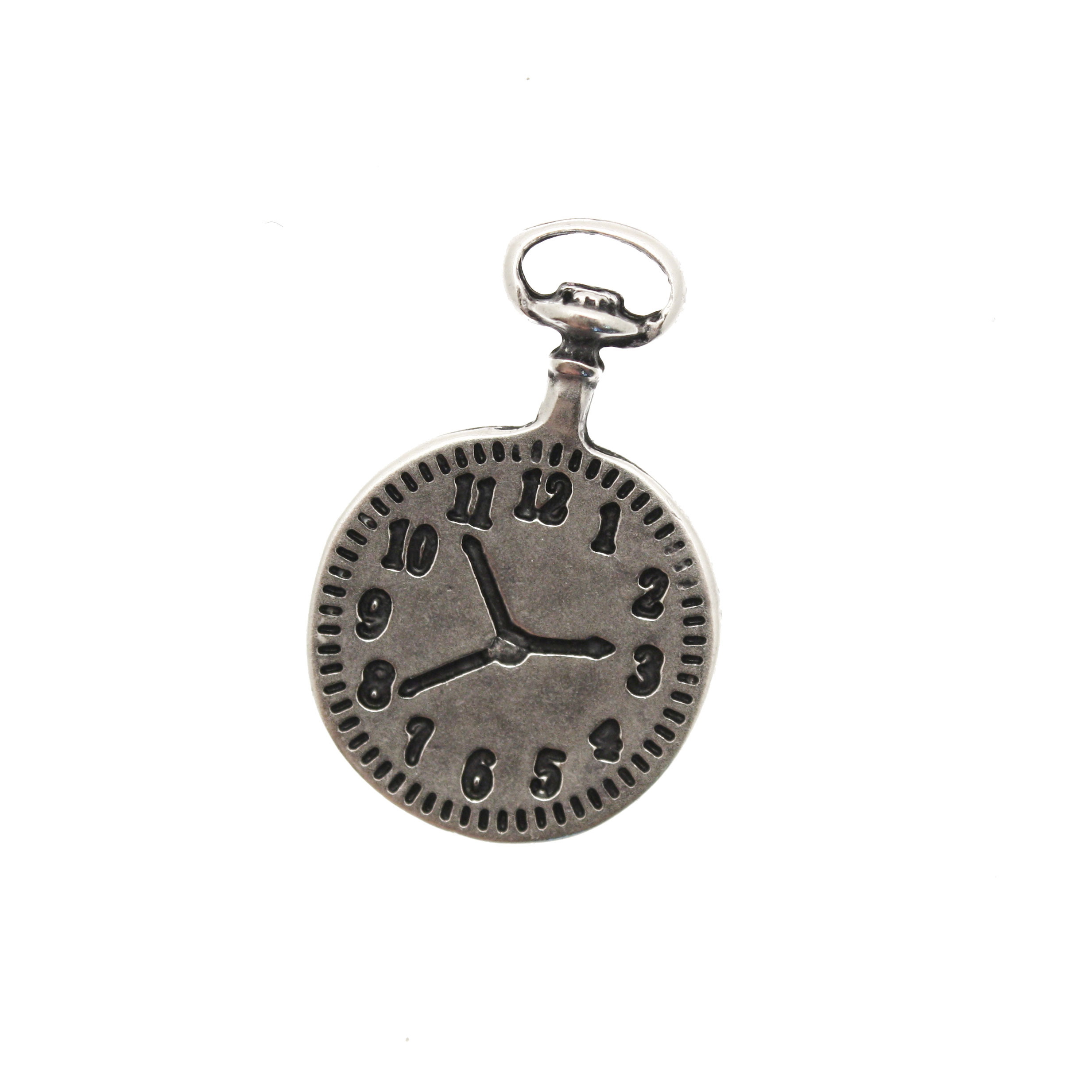 Ciondolo orologio da taschino, 21x32 mm.