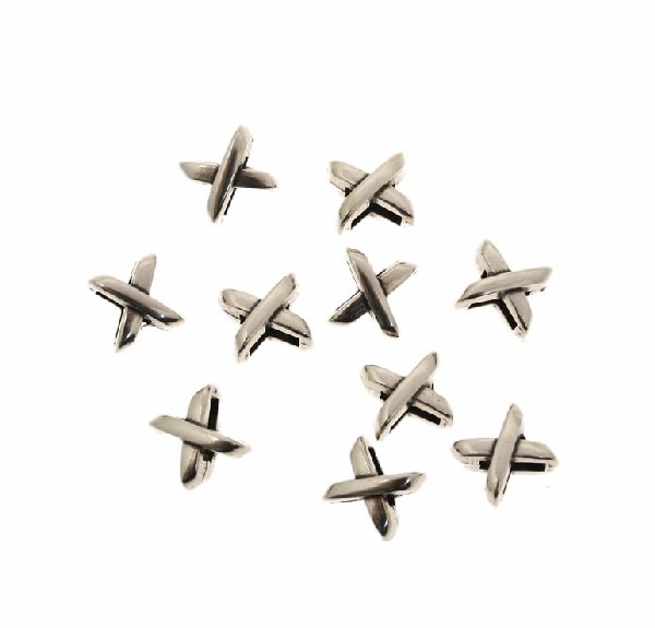 Distanziatore a forma di "X", 8x8x6 mm.