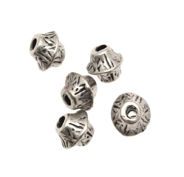 Distanziatore a rombo arrotondato, 8x9 mm.