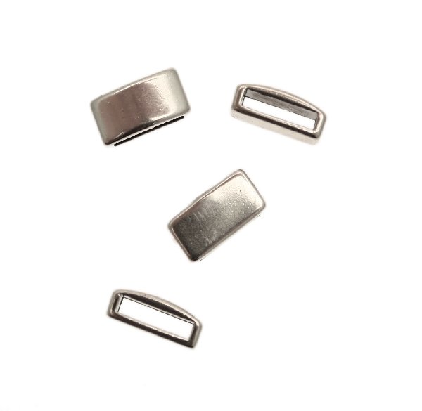Distanziatore rettangolare liscio, 13x7xh5 mm.