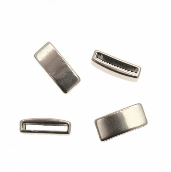 Distanziatore rettangolare liscio, 18x8xh5 mm.