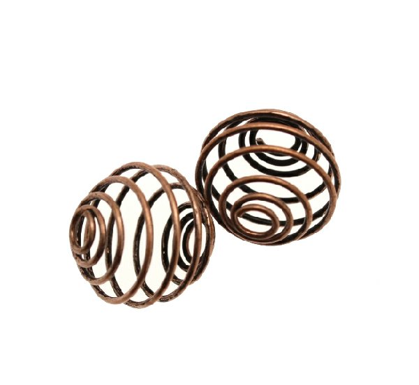 Distanziatore a spirale per perle da 14-16 mm.