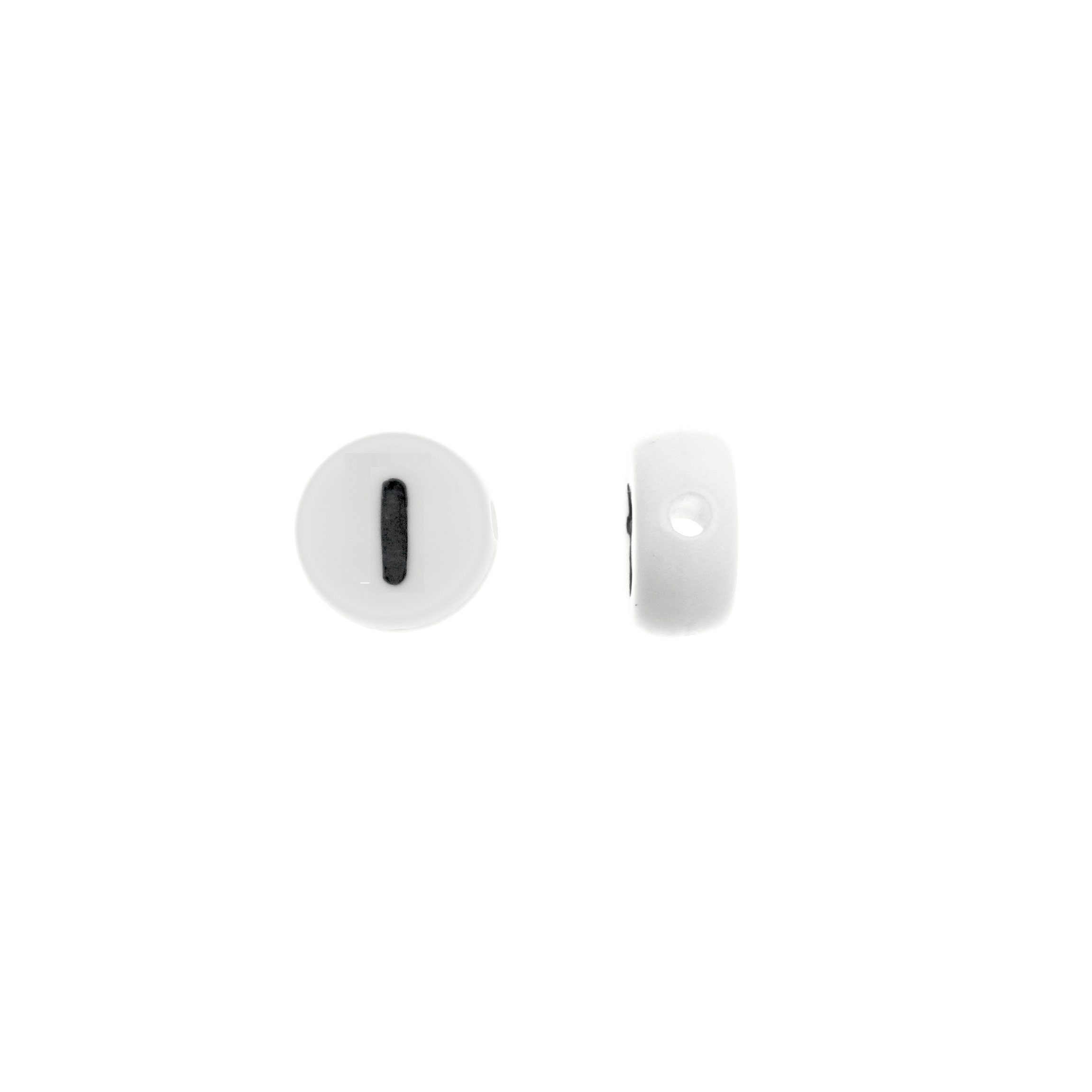 Distanziatore in resina con disegno numero "1", 7 mm.
