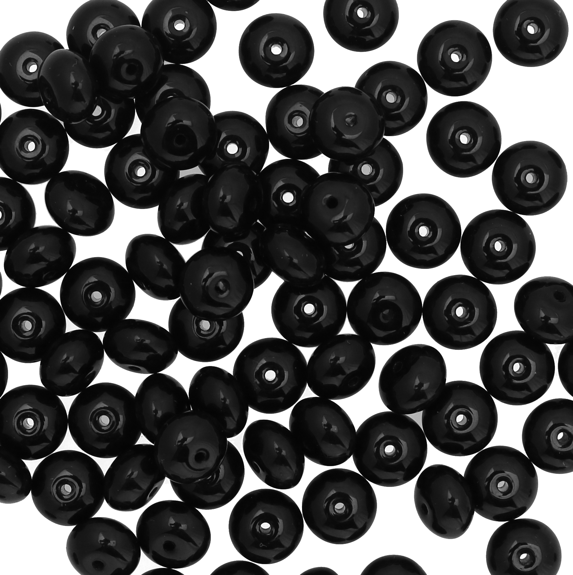 Rondella bombata, 9 mm., Nero