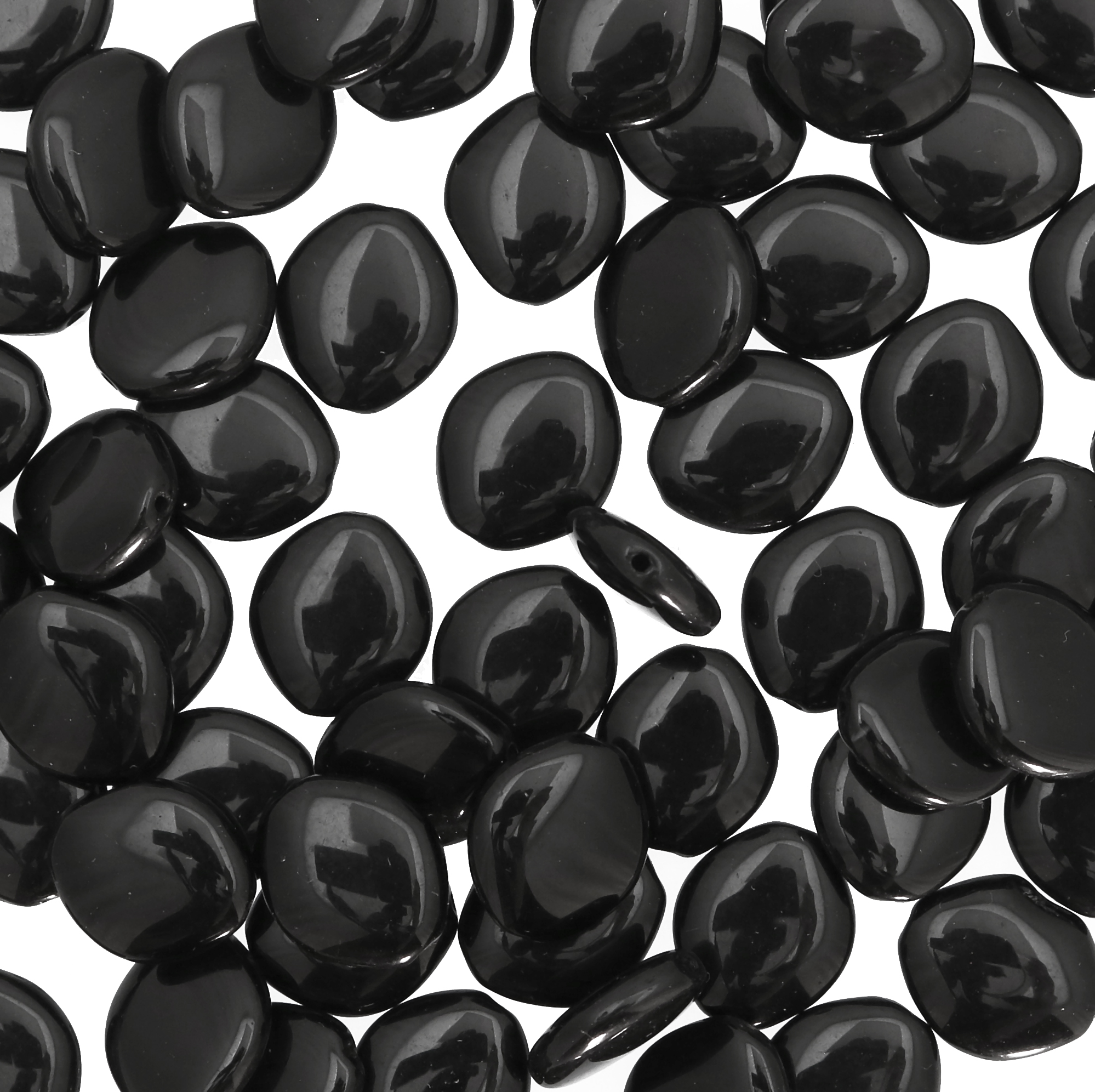 Semino, 14x12 mm., Nero