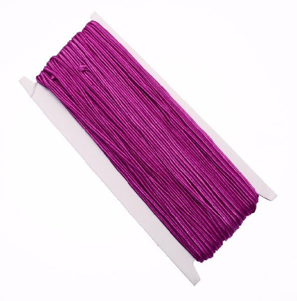Cordoncino piatto sintetico, (non elasticizzato), alto 3 mm., colore VIOLA