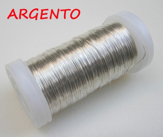 Filo di Rame metallizzato, spessore 0,35 mm., Disponibile in confezioni da 1hg