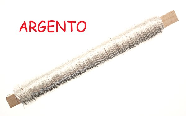 Filo di Rame metallizato, spessore 0,55 mm., Disponibile in confezioni da 1hg