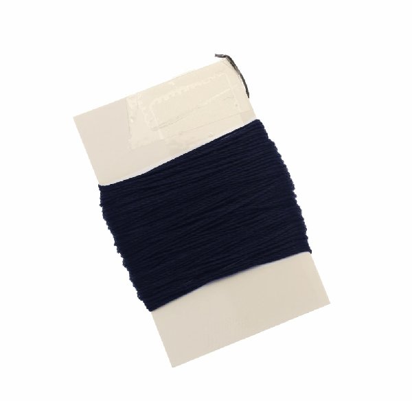Filo in poliestere ritorto, spessore 0,3 mm., colore BLU SCURO