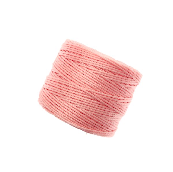 Super-Lon Bead Cord, spessore 0,6 mm., colore ROSA CHIARO