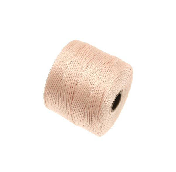 Super-Lon Bead Cord, spessore 0,6 mm., colore BEIGE ROSATO