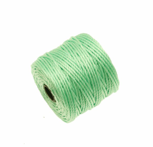 Super-Lon Bead Cord TEX400, spessore 0,9 mm., colore VERDE MENTA