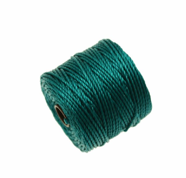 Super-Lon Bead Cord TEX400, spessore 0,9 mm., colore PETROLIO