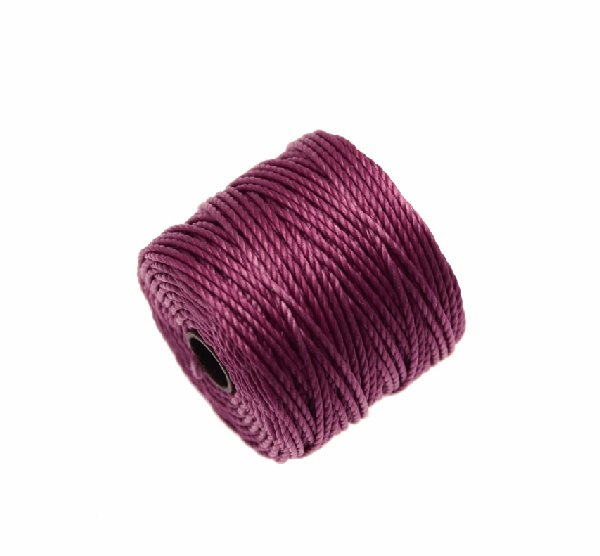 Super-Lon Bead Cord TEX400, spessore 0,9 mm., colore BORDO'