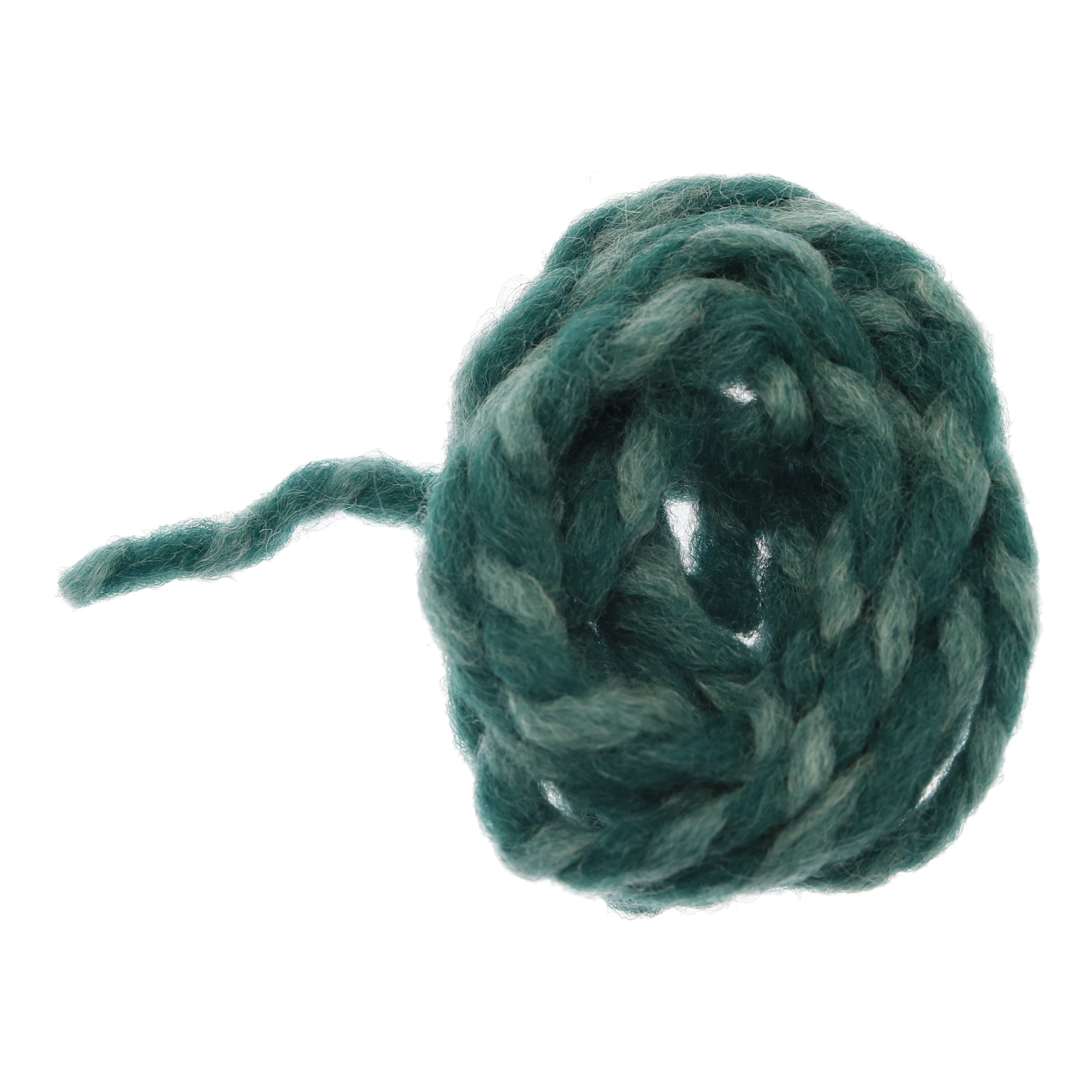 Filo di lana grosso colore VERDE SMERALDO