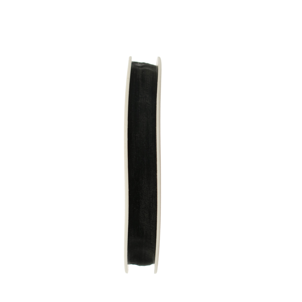 Organza, alta 10 mm., colore Nero