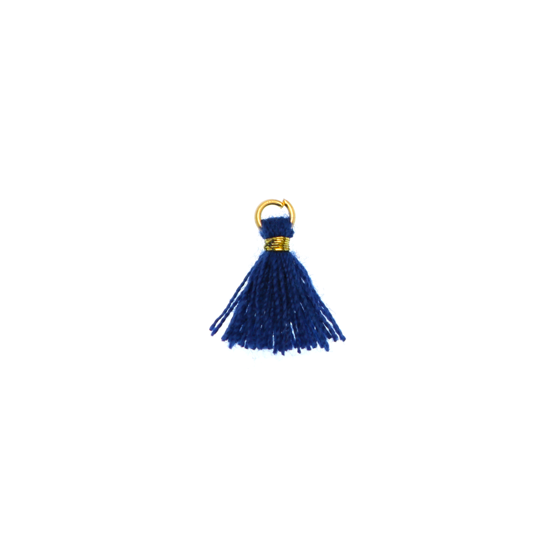 Nappina in Cotone, lunga 13 mm. circa, colore BLU ELETTRICO