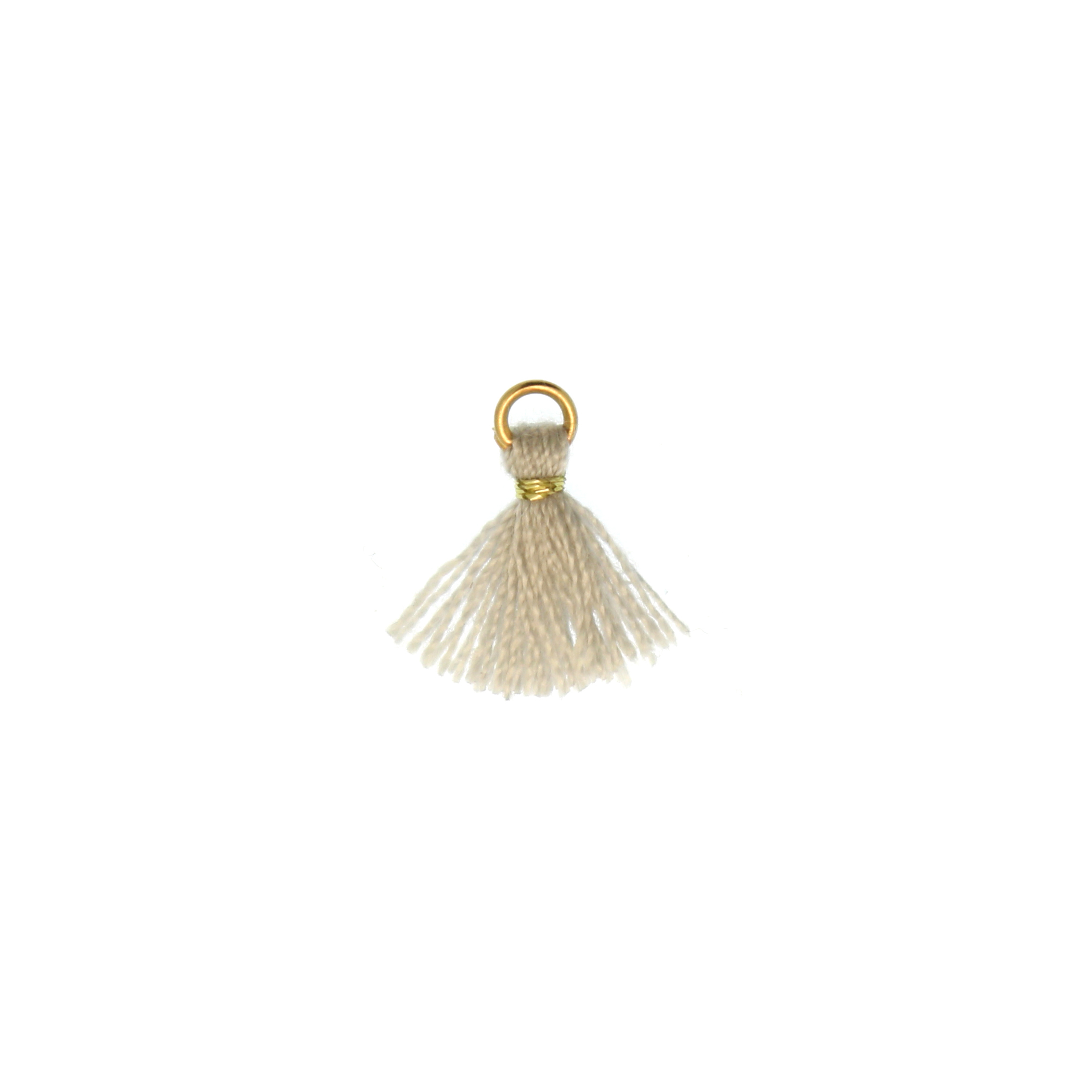 Nappina in Cotone, lunga 13 mm. circa, colore ECRU