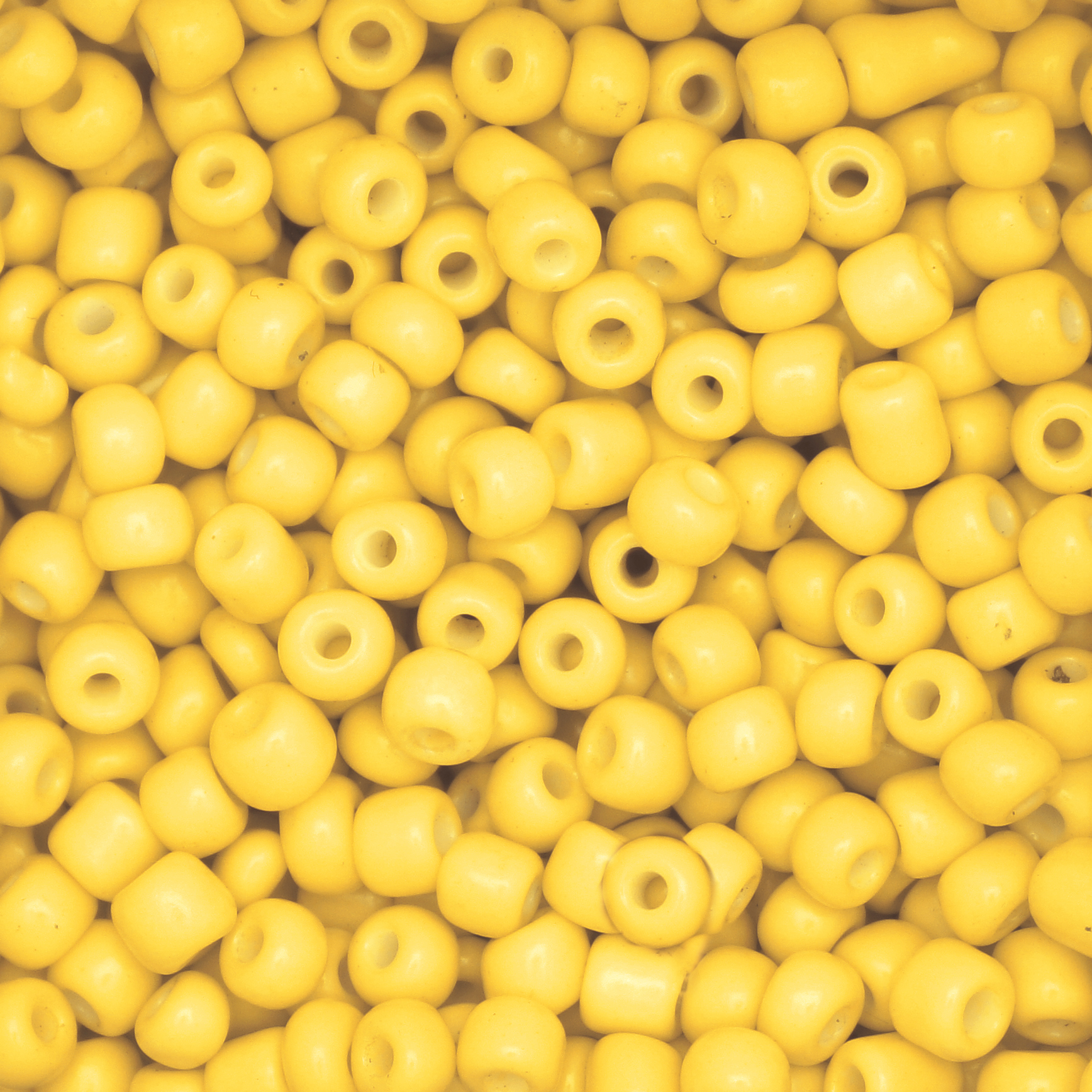 Conteria Vetro Cinese 5x4mm Giallo