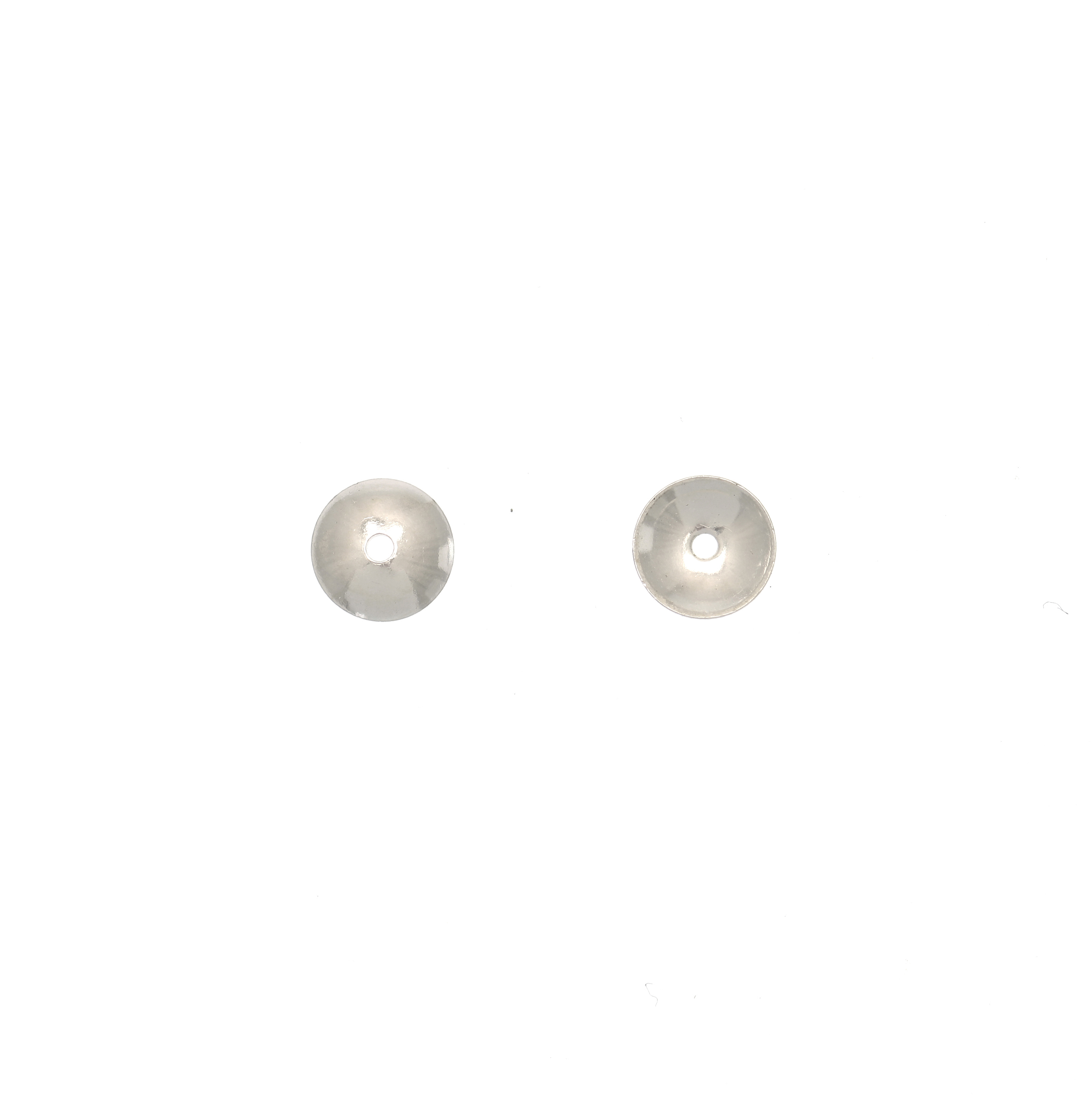Coppetta liscia 5 mm. in Argento 925