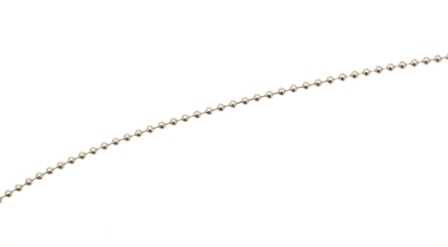 Catena a palline, spessore 2,3 mm.