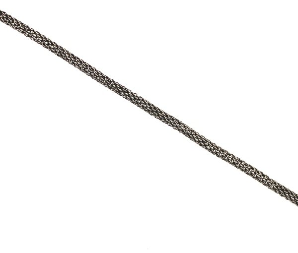 Catena in ottone tubolare, spessore 3 mm.