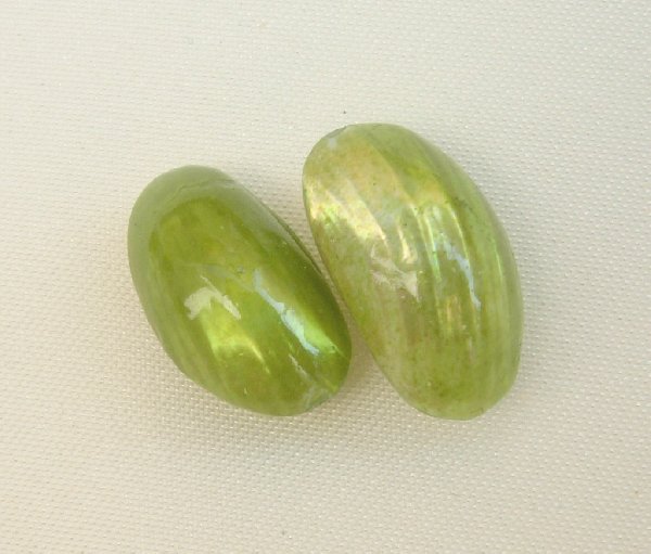 Sema in madreperla colore Verde Oliva