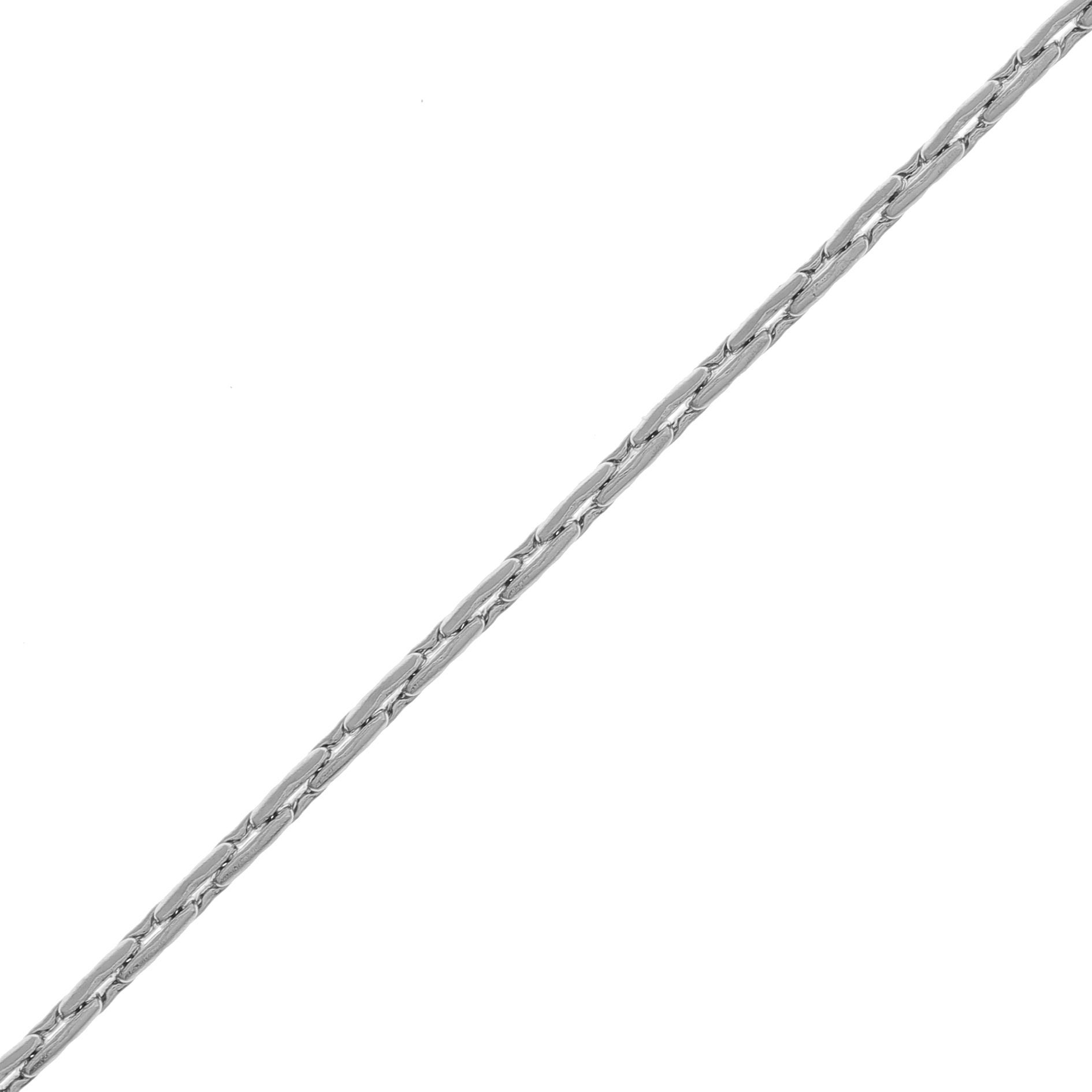 Catena tubolare a Cobra, in Acciaio, sottile, spessore 0,4 mm