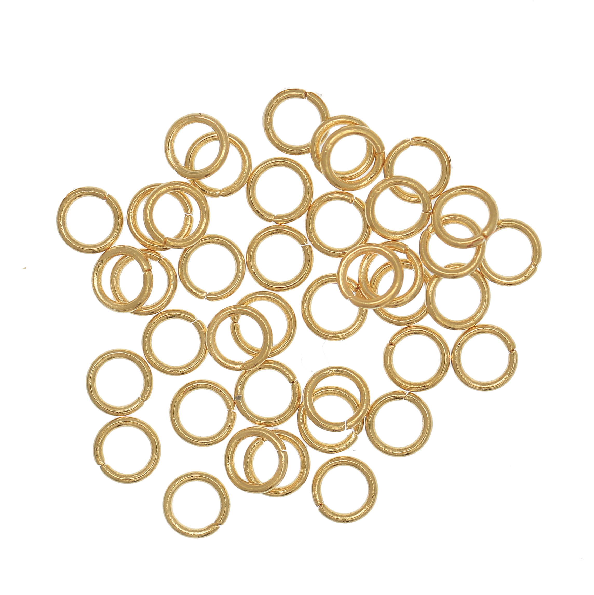 Anellino tondo apribile, 4x0,6 mm., in Acciaio