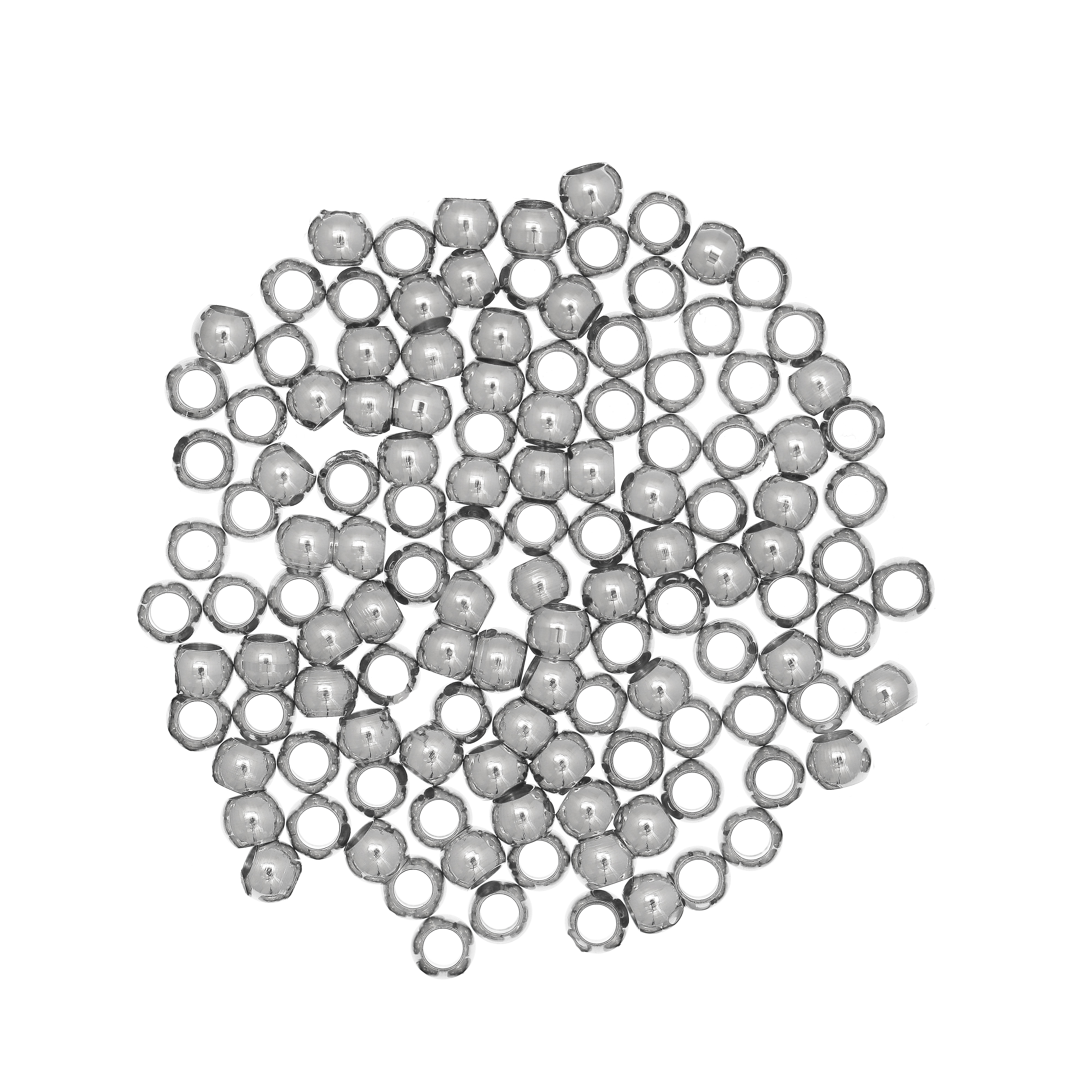Distanziatore a palla liscia, 3 mm., in Acciaio