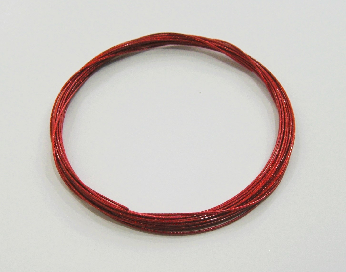 Cavetto colorato, spessore 0,45 mm, colore Rosso