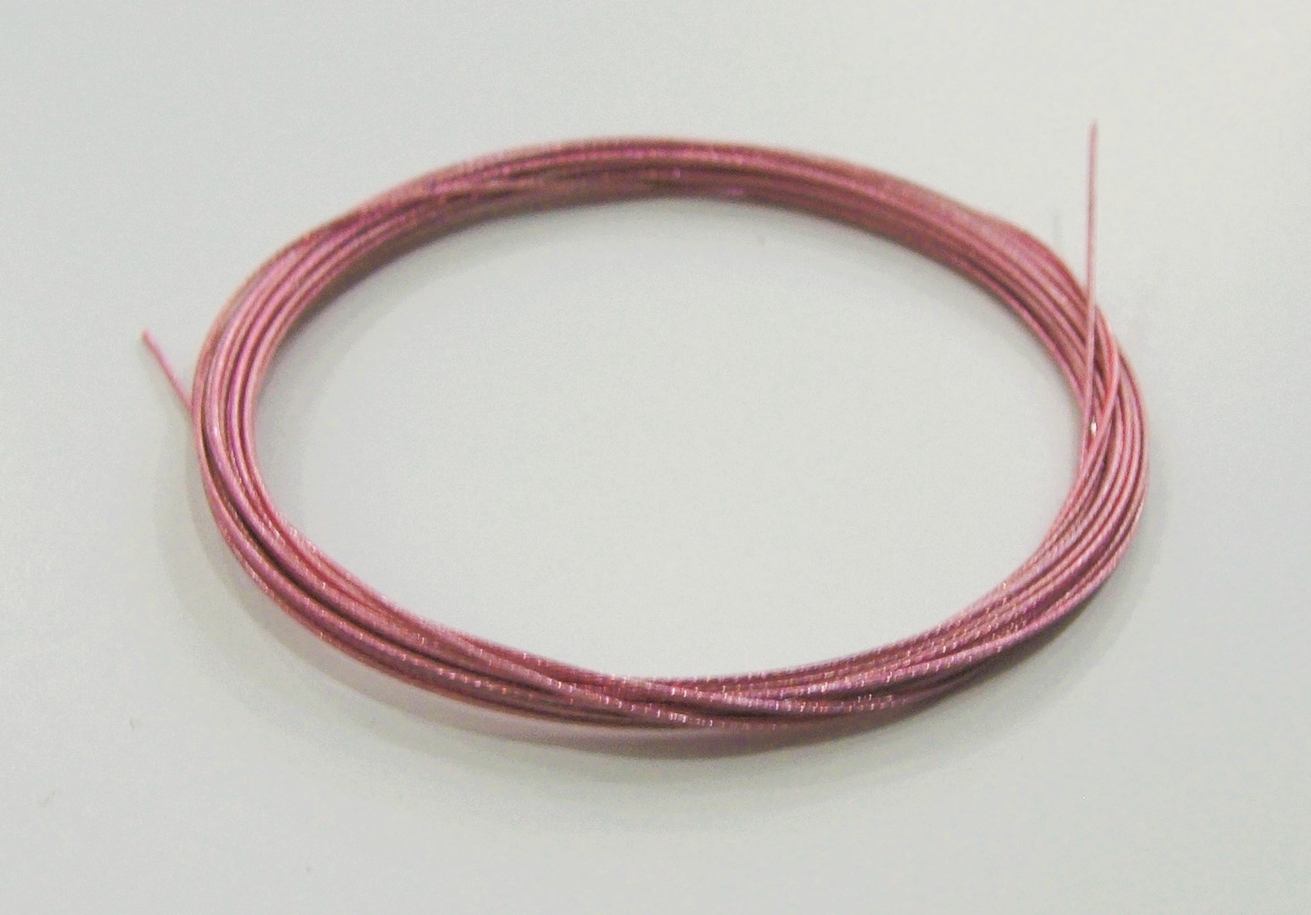 Cavetto colorato, spessore 0,45 mm, colore Rosa
