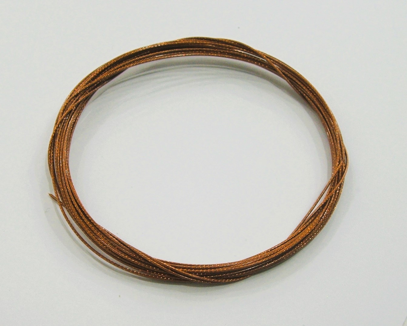 Cavetto colorato, spessore 0,45 mm, colore Bronzo