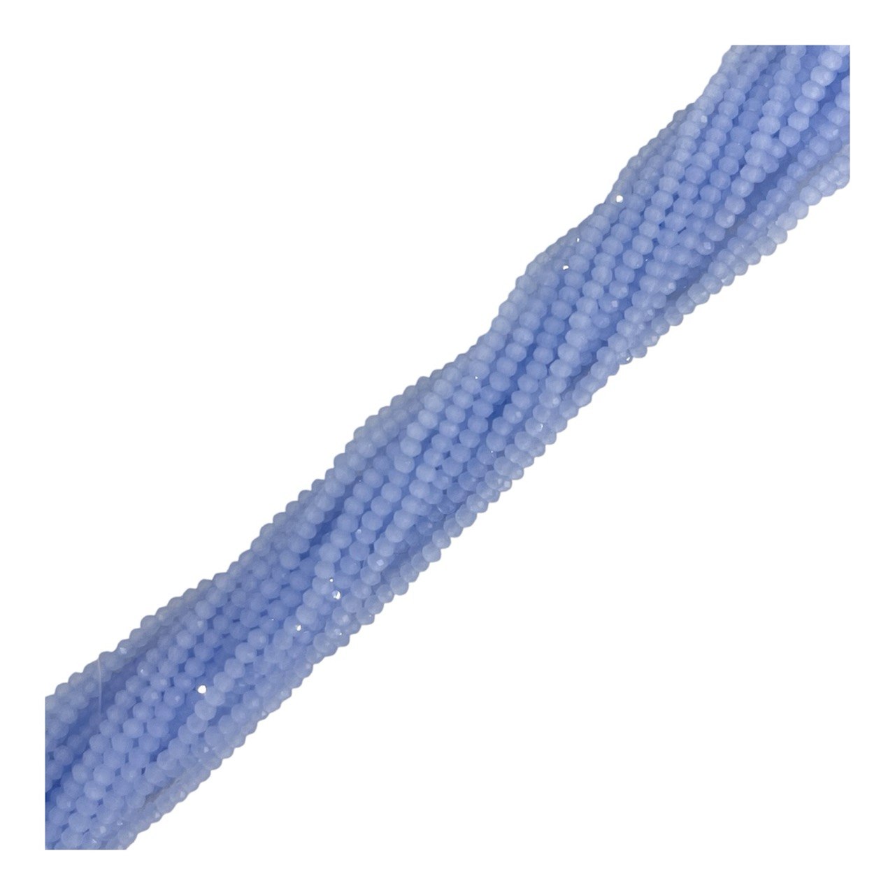 Filo di Cipollotti in Cristallo, 3x2mm., colore ZAFFIRO CHIARO OPALE, LUCIDO