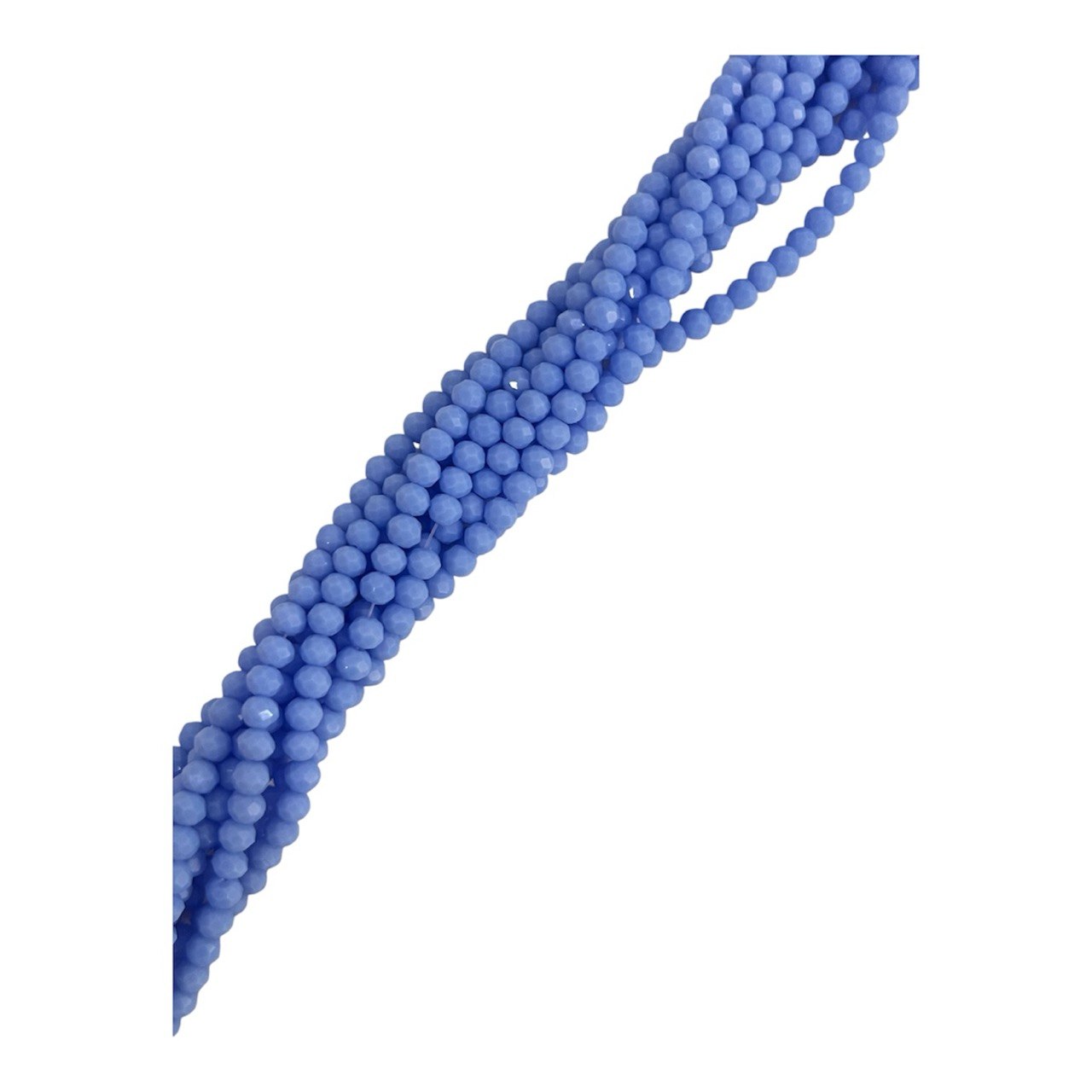 Filo di Cipollotti in Cristallo, 4x3 mm., colore ZAFFIRO CHIARO PIENO, LUCIDO