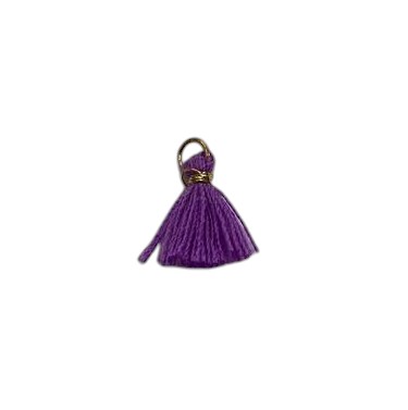Nappina in Cotone, lunga 13 mm. circa, colore VIOLA